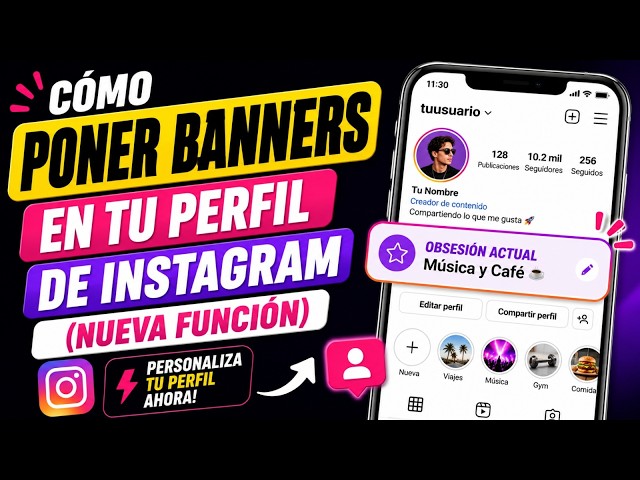 Cómo poner BANNERS en tu perfil de Instagram (NUEVA FUNCIÓN)