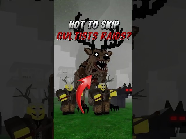 This Glitch Removes Raids in 99 Nights in the Forest! 🤯 #99nights #roblox
