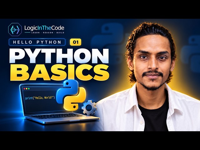 1. Python for Beginners: Setup, First Program, and Essential Basics