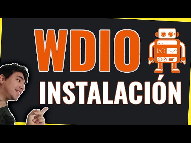 I INSTALL WebDriverIO and AUTOMATE a TEST | Webdriver.io Tutorial