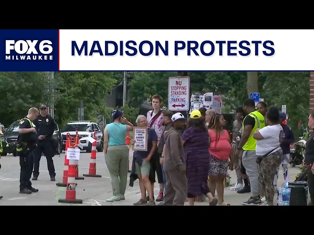 Crews clear out protest encampment in Madison | FOX6 News Milwaukee