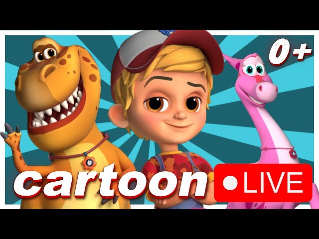 Turbozaurs - LIVE CARTOON FOR KIDS / Dinosaurs cartoon 0+ / Kids Animation / Funny Cartoon