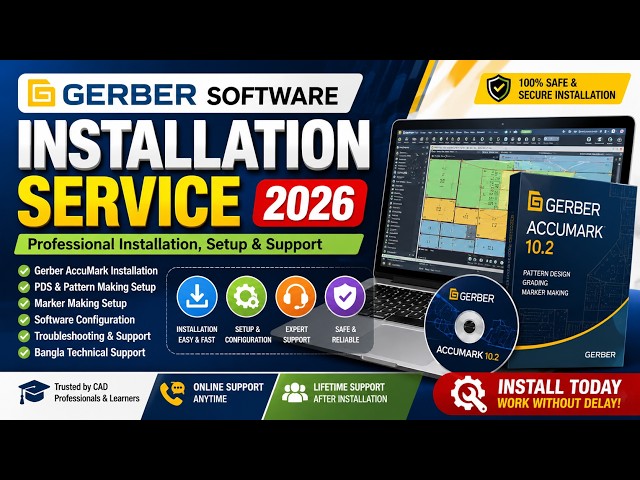 Gerber Software Installation Service 2026