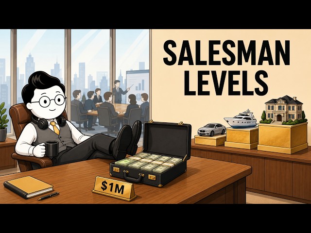 Every Level of a Salesman — Cold Calls to the Highest Paid Job Nobody Respects