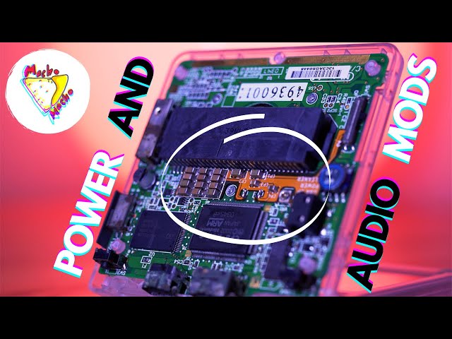 GBA + GBA SP Power Filtering and Audio Mods from HELDER | Install Tutorial and Review | Retro Renew
