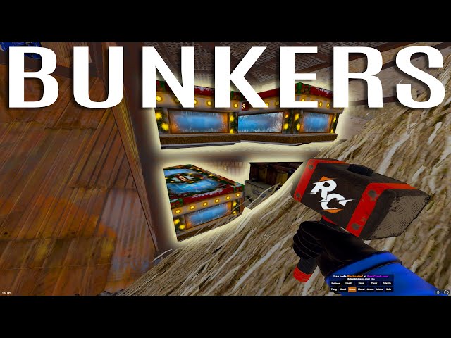 How to add a LOOT BUNKER to ANY Rust Base (2023)