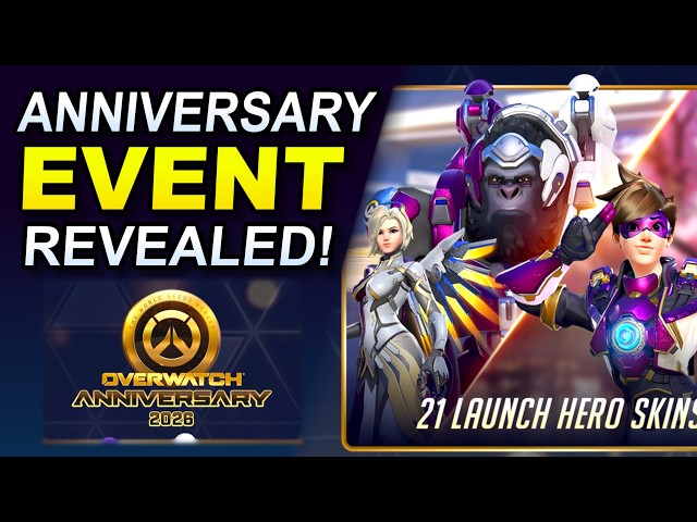 Overwatch 10th Anniversary Event Revealed! - New Skins, Loot Boxes, & More