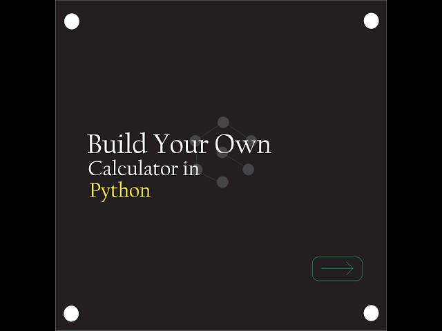 Python Calculator Program