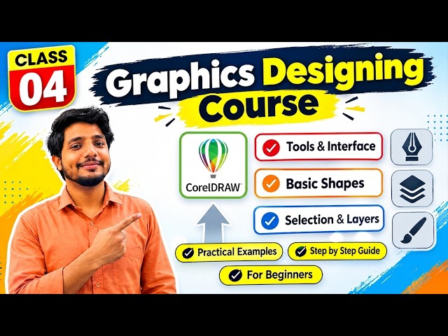 Corel Draw Tips & Tricks Reshape at Square or Rectangle | Graphics Designing Course Part 4