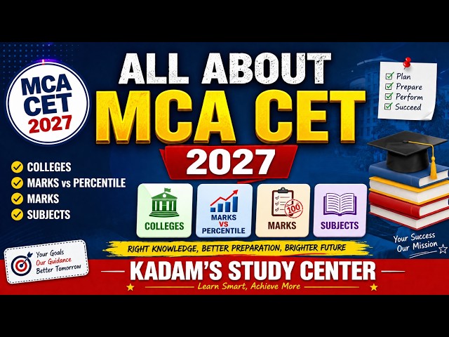 MAH MCA CET 2027 Complete Information | Exam Pattern, Syllabus, Marks vs Percentile & Top Colleges