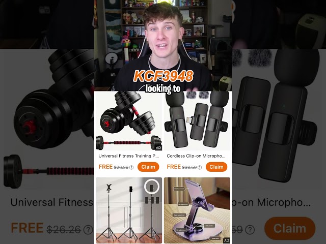 TEMU $0 OFFER EVENT!! #ad #temu #temuhaul #temufinds #temucodes #viral #trending #gaming #streamer