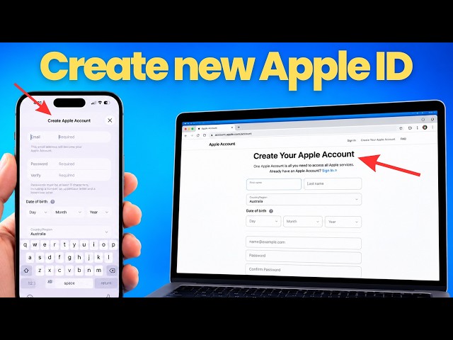 [2026] Cómo crear una cuenta de Apple (Apple ID) nueva