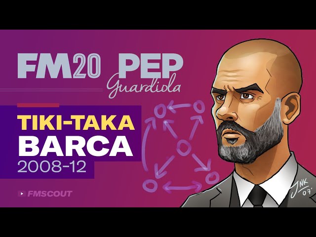 UNBEATEN! RDF's Tiki Taka by Pep Guardiola replication! FM20 Tactics