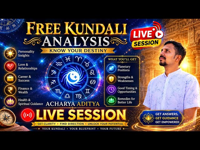 Acharya Astro Aditya... is live