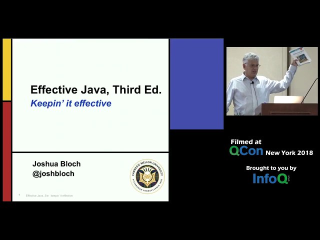 Effective Java, Third Edition - Keepin' it Effective