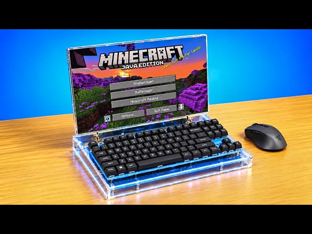 I Built a Cyberdeck Out of an Old, Broken Laptop!