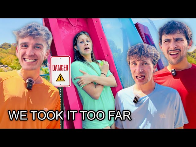 Competing In A Waterpark With My Friends