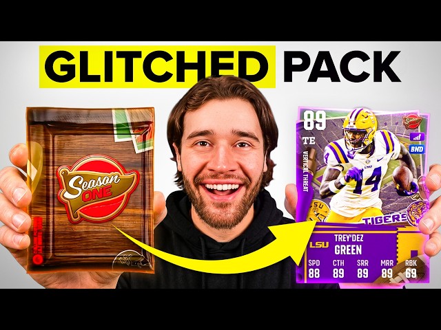 I FOUND AND OPENED GLITCHED PACKS in CFB 27!