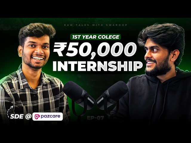 How to Land a ₹50,000 Internship in Your First Year of College | Roadmap by @thepapusgang