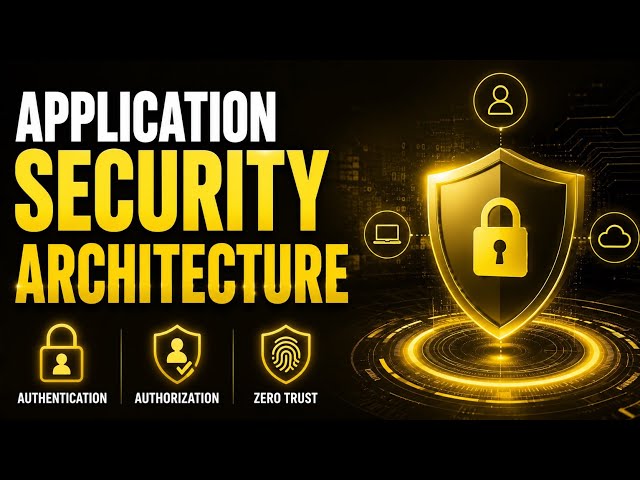 Application Security Architecture | Authentication, Authorization & Zero Trust Design | Uplatz
