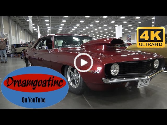 1969 Camaro Pro Street Coastal Virginia Auto Show ECP Dreamgoatinc Hot Rod and Muscle Car 4K Video