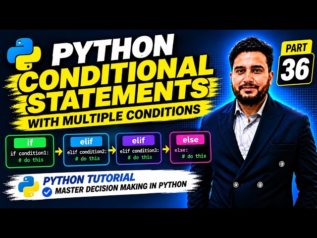 More Than 2 Conditions in Python? 🤔 Learn elif & else!