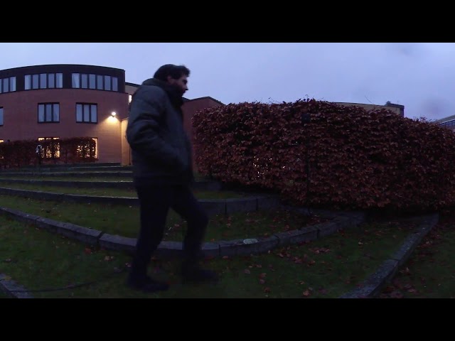 Outdoor soundscape enhancement. Day 1, experiment 2. 360 audio and video documentation.