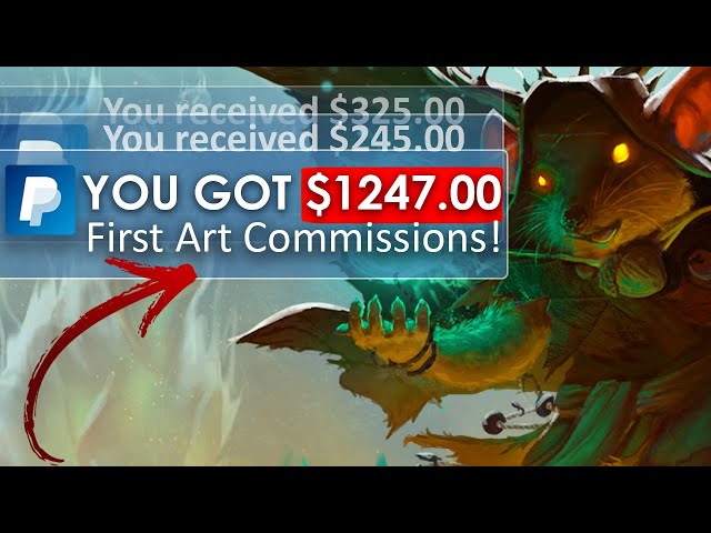 Get your FIRST art commissions as a small artist with no following!