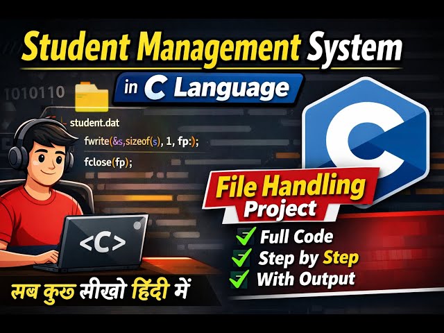 Student Management System in C – Project Prt1