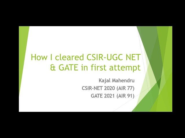 How I cleared CSIR-NET & GATE in first attempt without coaching | Strategy for CSIR-NET Physics