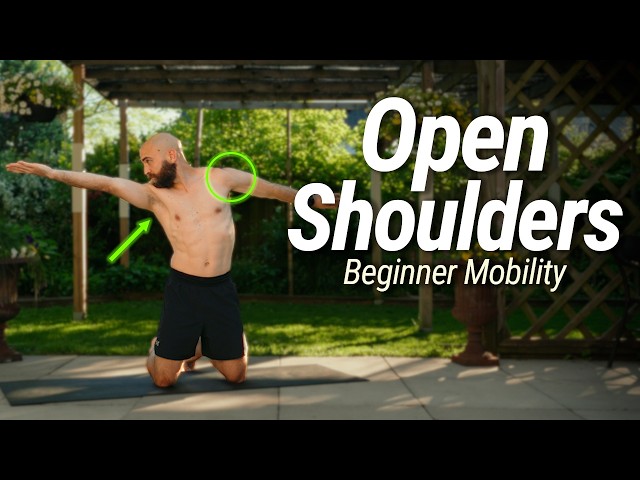 Fix Stiff Shoulders: 20 Minute Beginner Mobility | No Talking