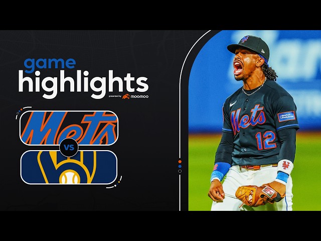 Brewers vs. Mets Game Highlights (8/25/26) | MLB Highlights