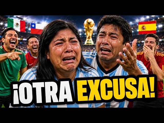ARGENTINIANS ARE STILL CRYING about losing the WORLD CUP… THEY CAN'T GET OVER IT! 😂