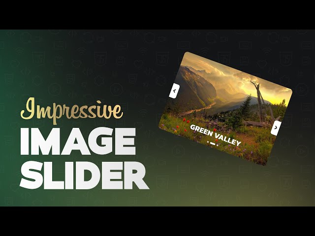 Complete Image Slider using CSS & JavaScript