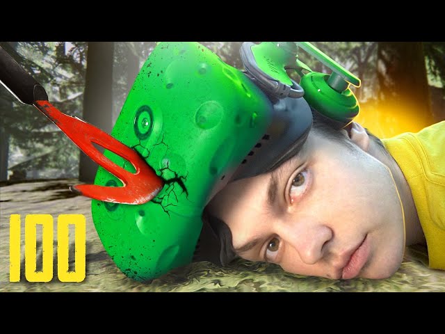 I SPENT 100 DAYS IN THE FOREST VR