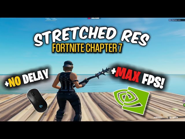 How to play FULLSCREEN Stretched Resolution in Fortnite Chapter 7 (2026) 