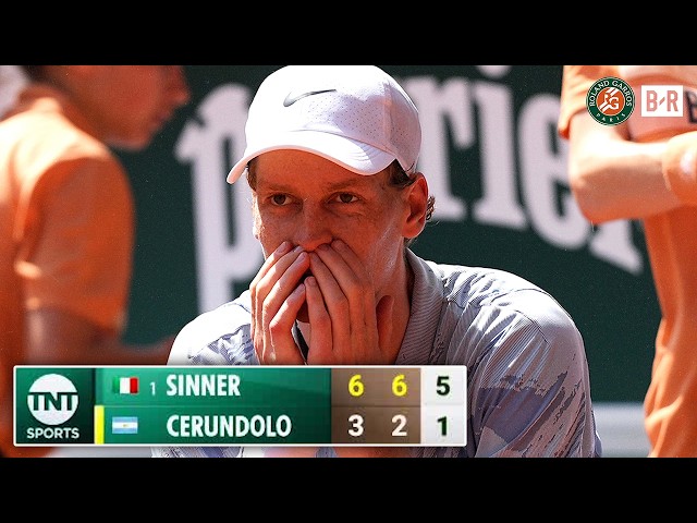 No. 1 Jannik Sinner Loses STUNNER to Juan Manuel Cerundolo 🚨 Roland-Garros 2026