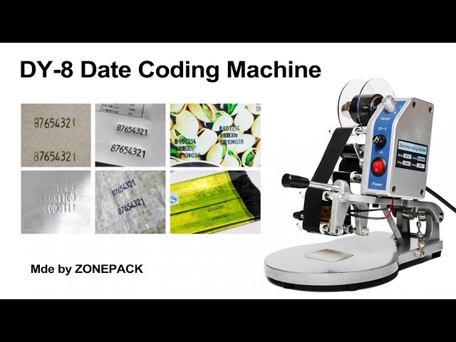 How to use DY-8 Date Coding Machine