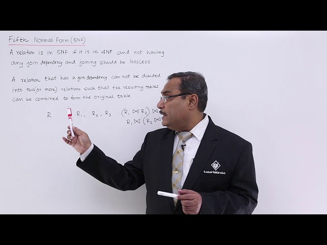 DBMS - Fifth Normal Form (5NF)