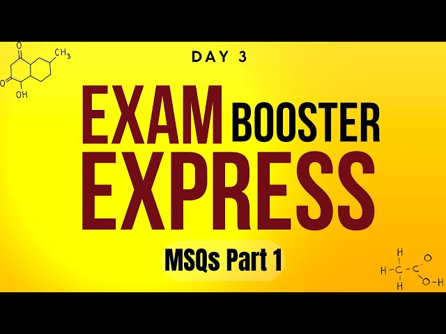 Day 3 II MSQs Part 1 II Exam Booster Series  #csirnet#IITJAM#GATEchemistry#allyiumchemistry#2026#ily
