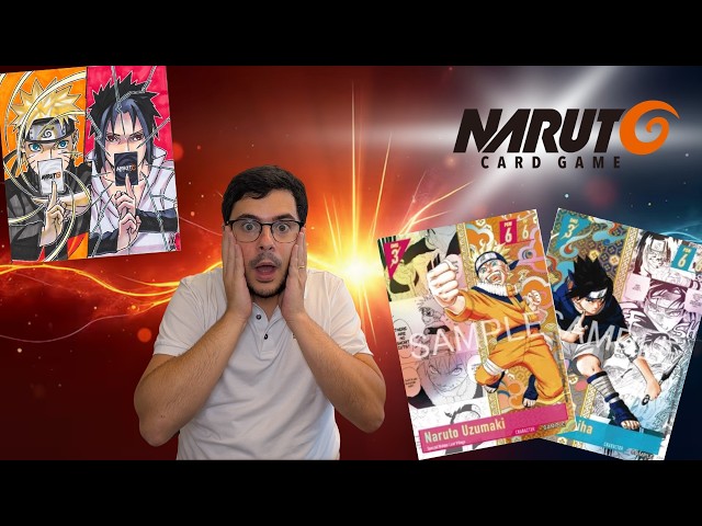  NARUTO Card Game BANDAI - Reaction al trailer