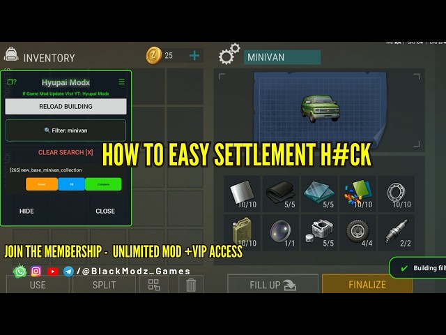 Settilement h#ck | Last Day On Earth v 1.46.0 - Mega Mod Menu Showcase & Tutorial