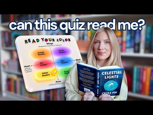 i took a book personality test and read whatever it told me to ⭐️