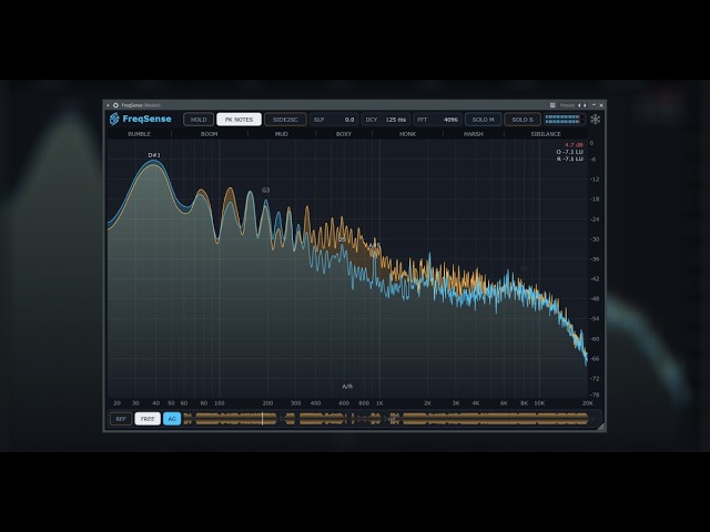FreqSense — Spectrum Analyzer & Reference A/B