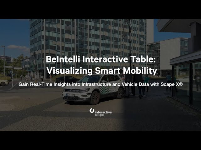 Visualising Smart Mobility with Scape X®: ZEKI at Lange Nacht der Wissenschaften in Berlin, 2025