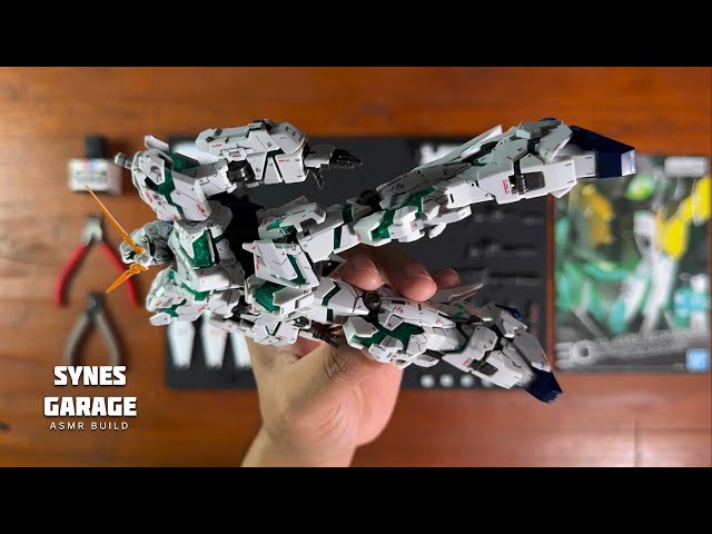 Gundam Unicorn Full Armor RG 1/144 | ASMR BUILD | Bandai