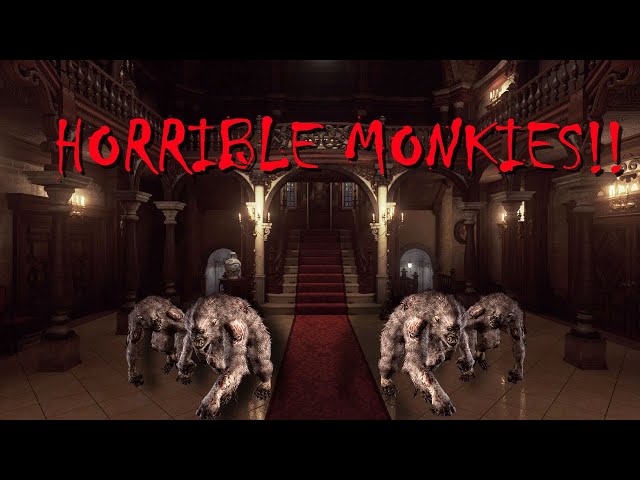 Halloween Horrors || RE: Umbrella Chronicles - Horrible Monkies!!  (02)