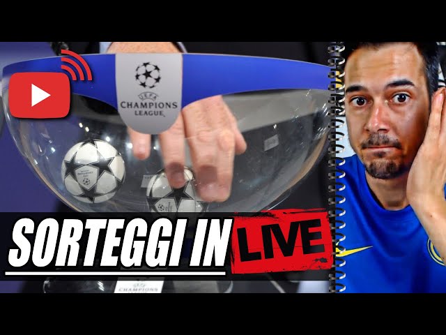 LIVE REACTION SORTEGGI CHAMPIONS 2021-22