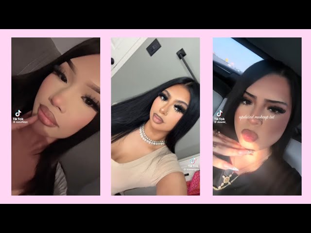 GET READY WITH ME 💄✨ | LATINA MAKEUP TUTORIAL || tiktok compilation