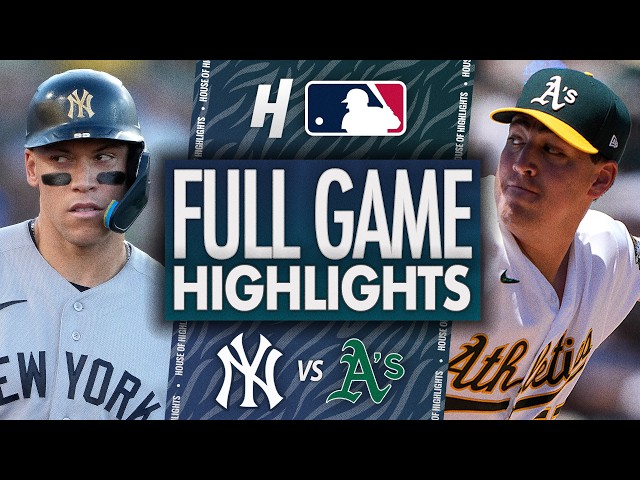 New York Yankees vs Athletics - FULL GAME HIGHLIGHTS 🔥 May 31, 2026 MLB Season